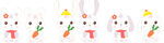 卡通玩偶兔子设计