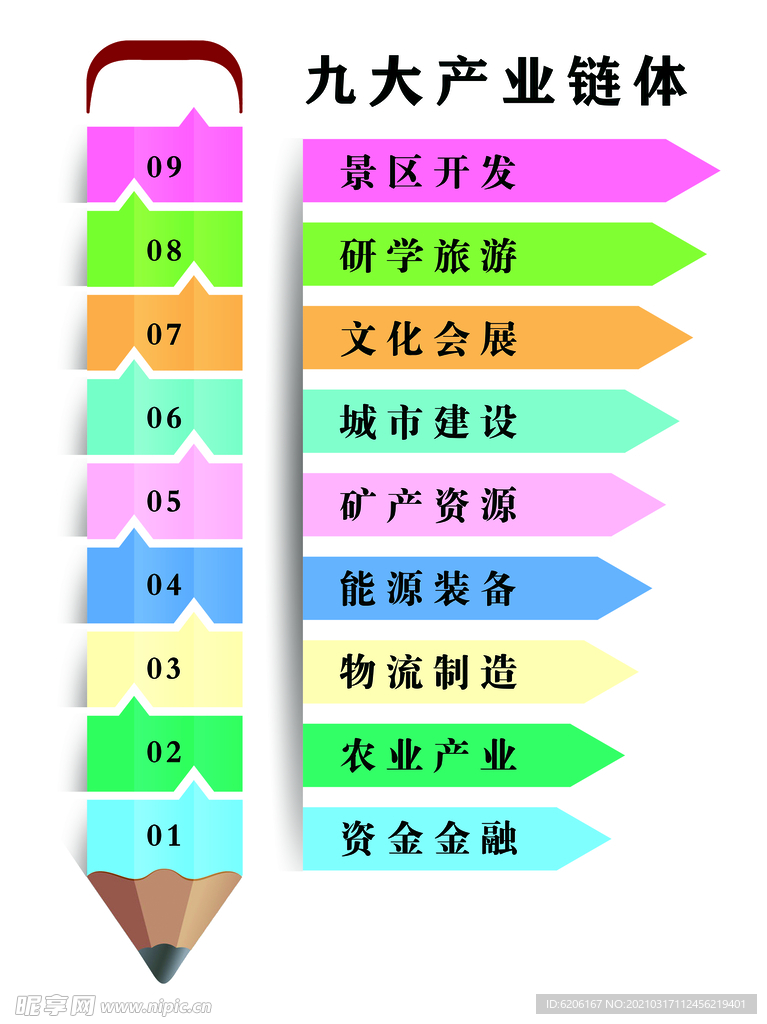 铅笔造型