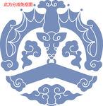 中国风花纹
