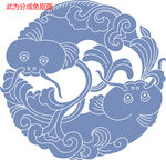 中国风花纹