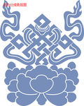 中国风花纹