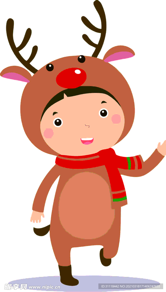 麋鹿小孩