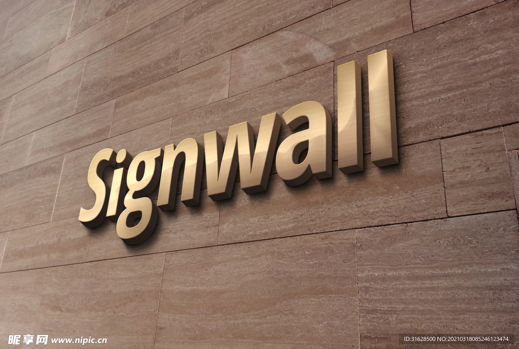 3D LOGO品牌形象金