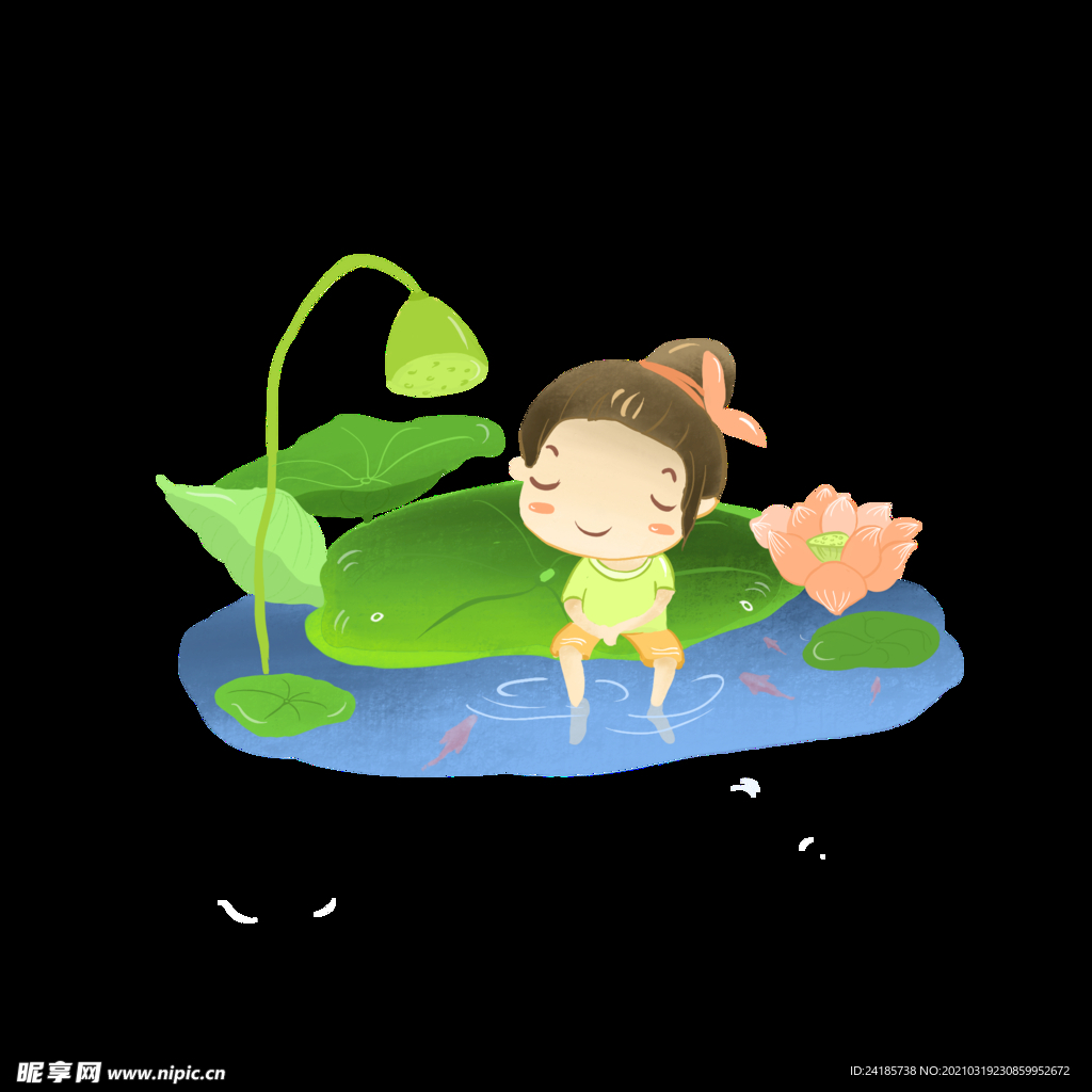 夏季荷花