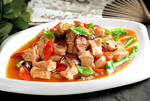 热香菇烩豆腐