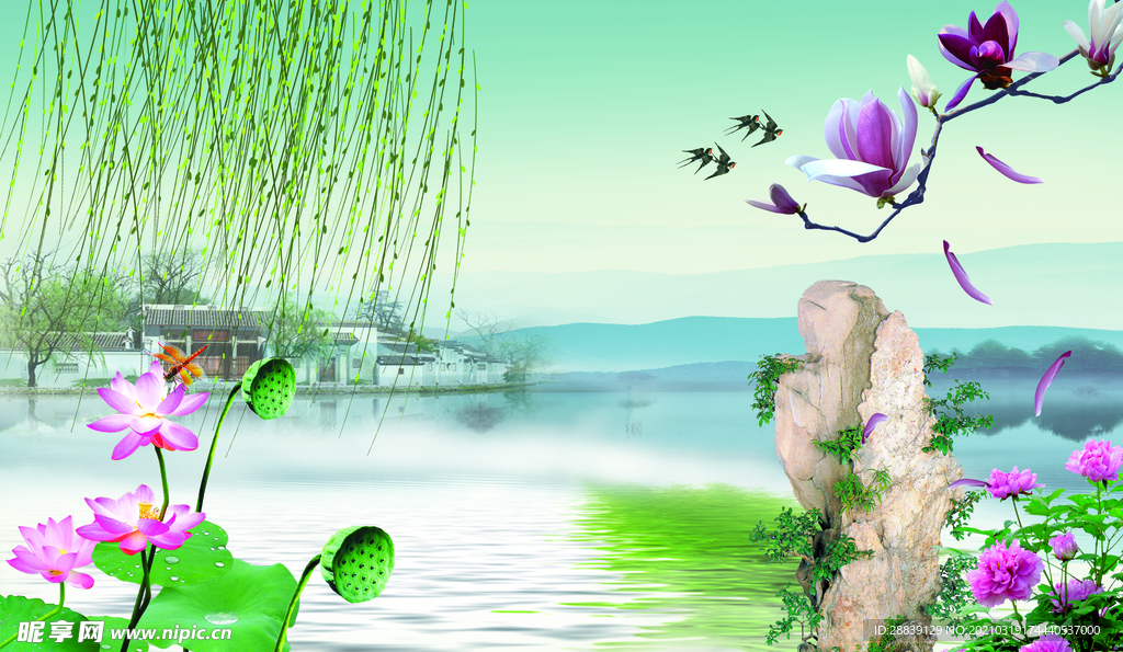 夏天风景