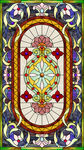 欧式花纹 教堂玻璃