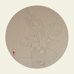 国画 工笔朱顶红绘画步骤分享