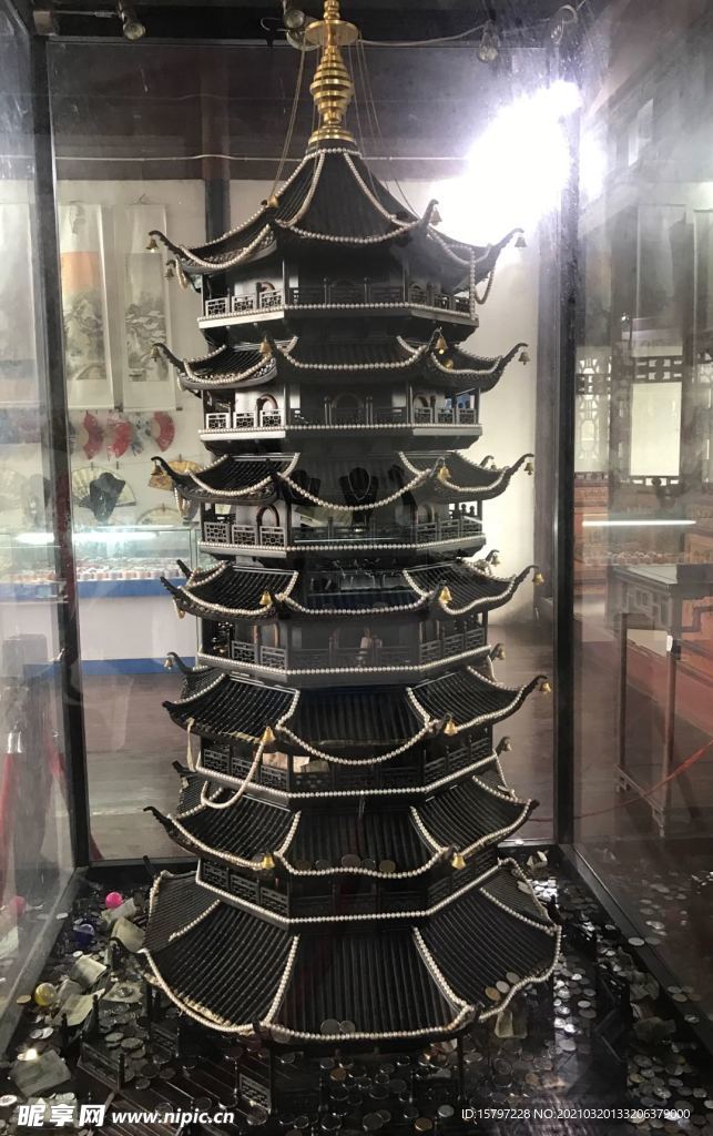 同里 珍珠塔 塔