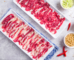 涮牛肉美食图片