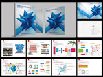 蓝色科技软件画册
