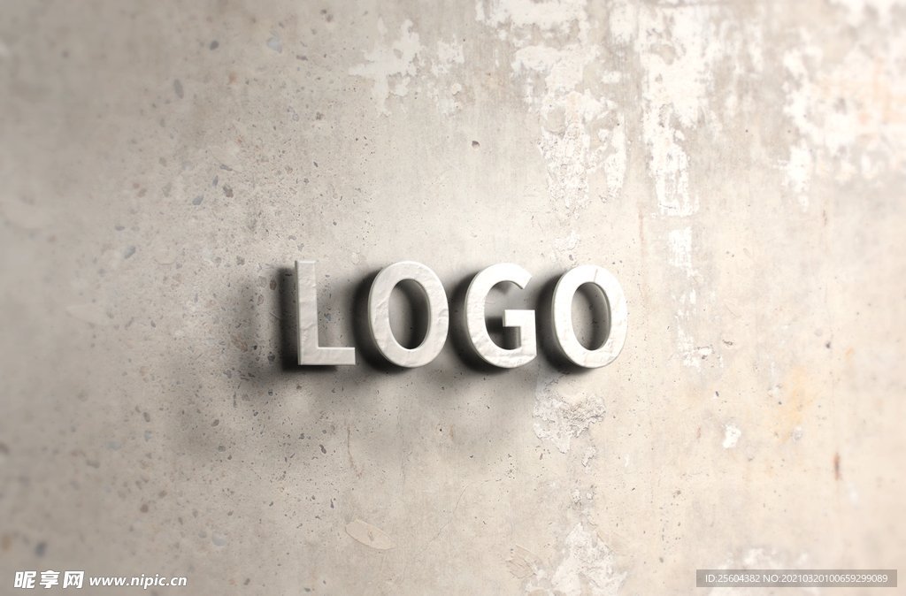 建筑装潢logo样机