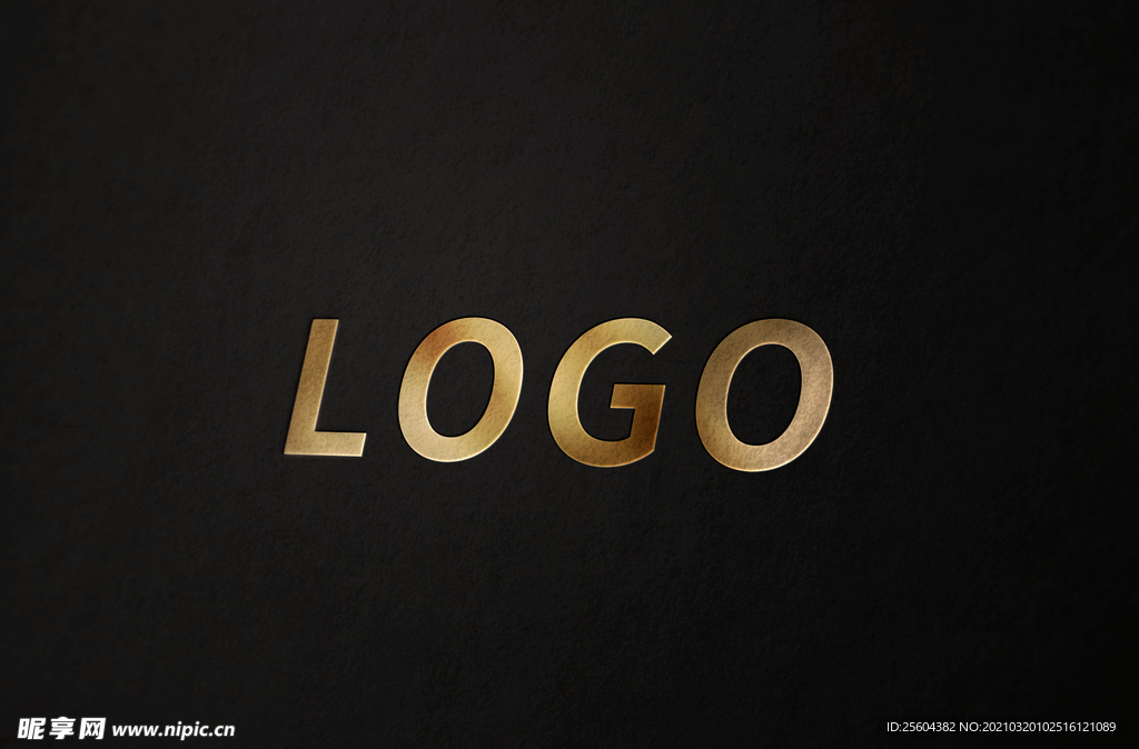 印刷效果logo样机