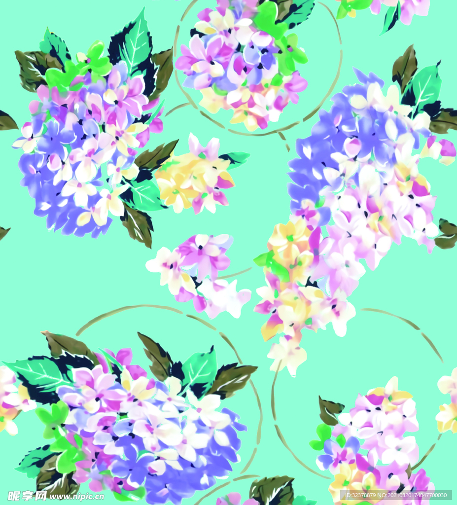 手绘花
