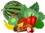 蔬菜水果插画