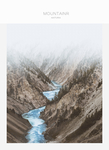 山川河流装饰画