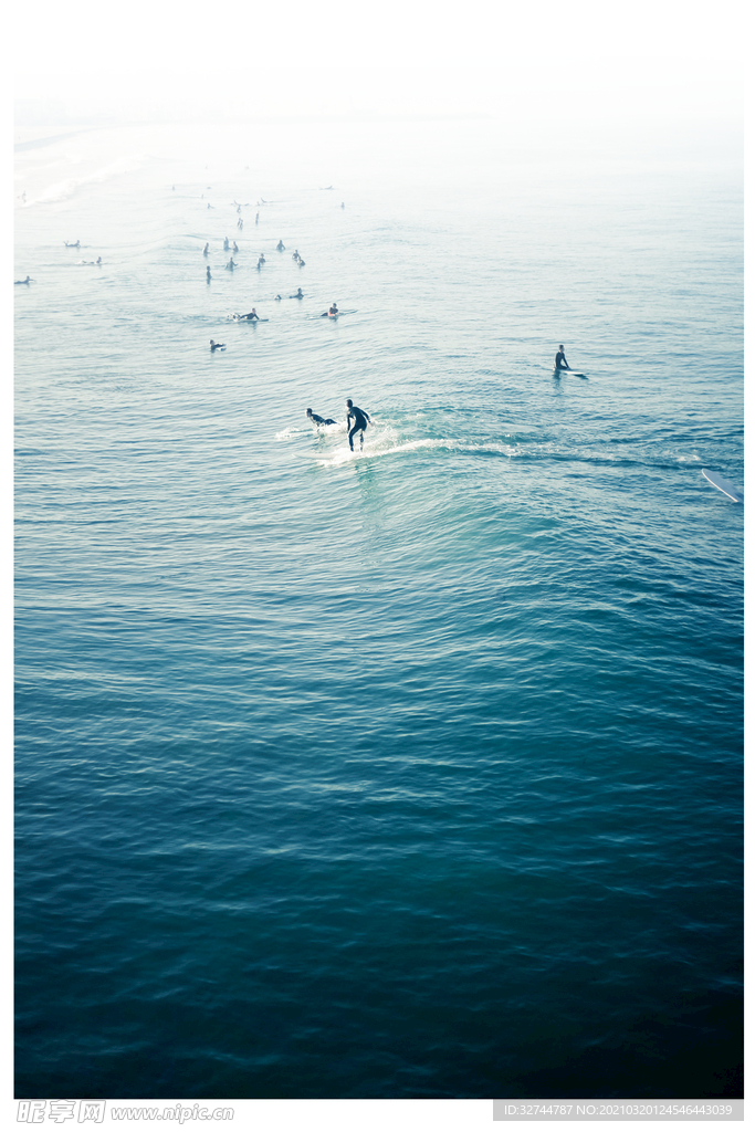 海浪装饰画