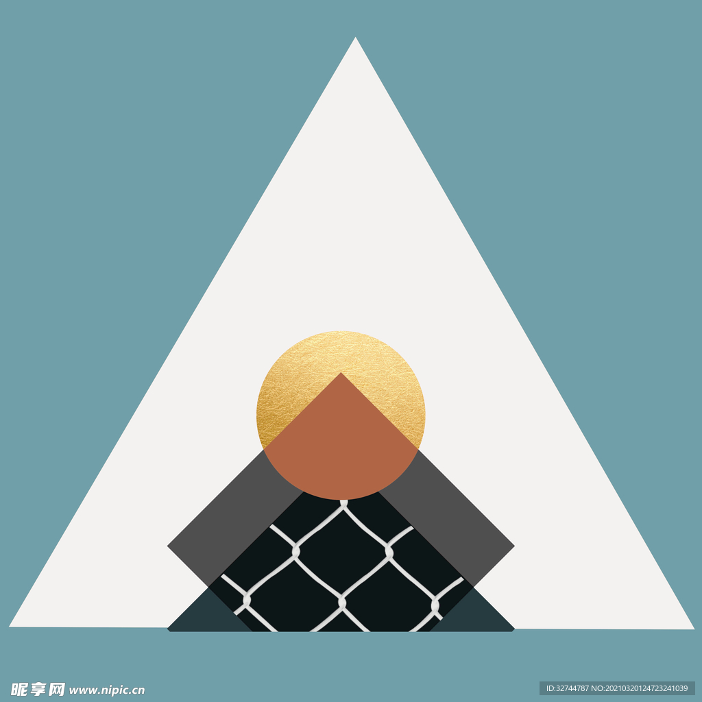几何装饰画