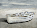 海边小舟装饰画