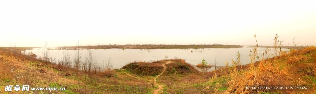 美丽的河道风景