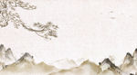 中国风山水画