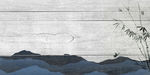 中国风山水画