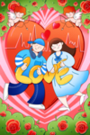 情人节海报