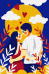 情人节海报