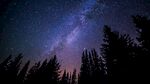 仰望夜晚星空背景