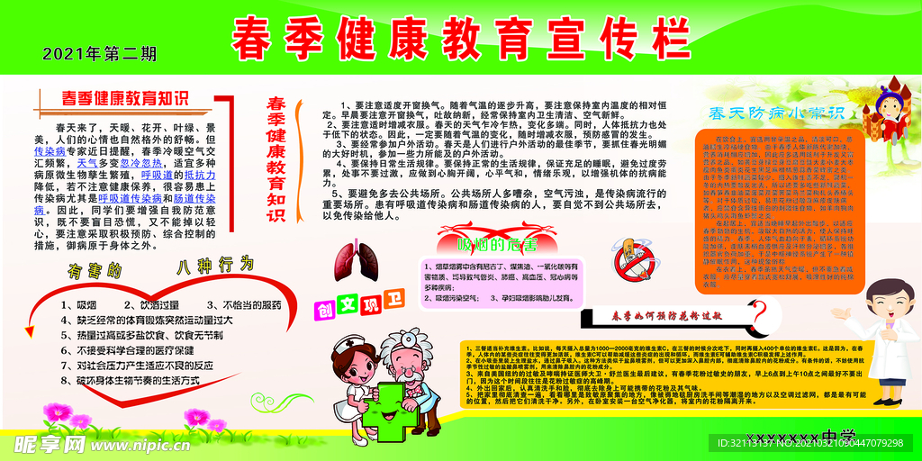 健康教育宣传栏