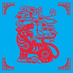 老虎剪纸