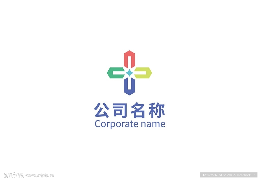 十字架图标logo设计