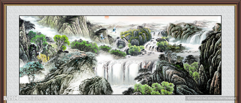 国画山水