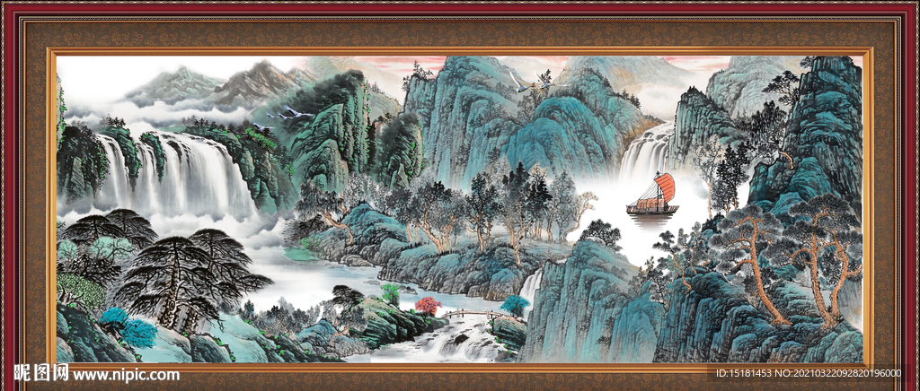 国画山水