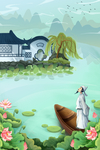清明节海报