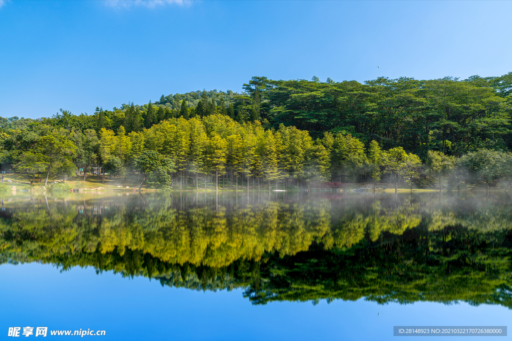 湖景