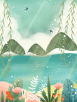 小清新背景