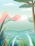 小清新背景