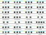 高档大气医疗行业门牌