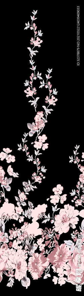 手绘花