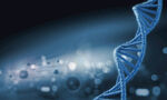 DNA分子高科技背景生物科技背