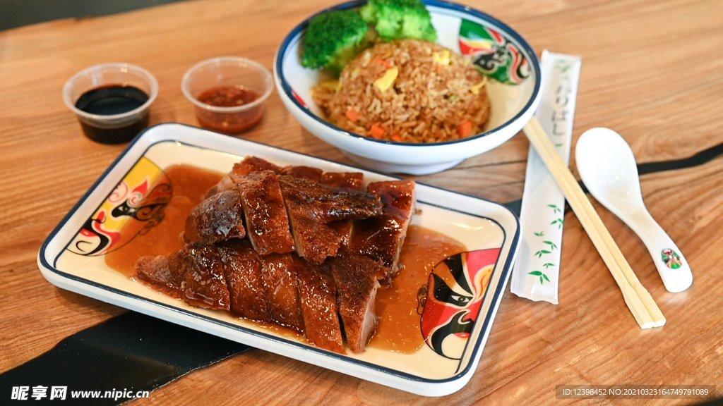 美味的烤鸭