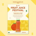 果汁宣传海报