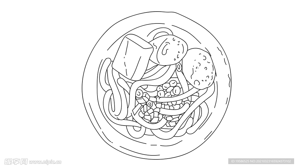 南昌特色美食简笔画图片