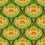 复古佩斯利花纹