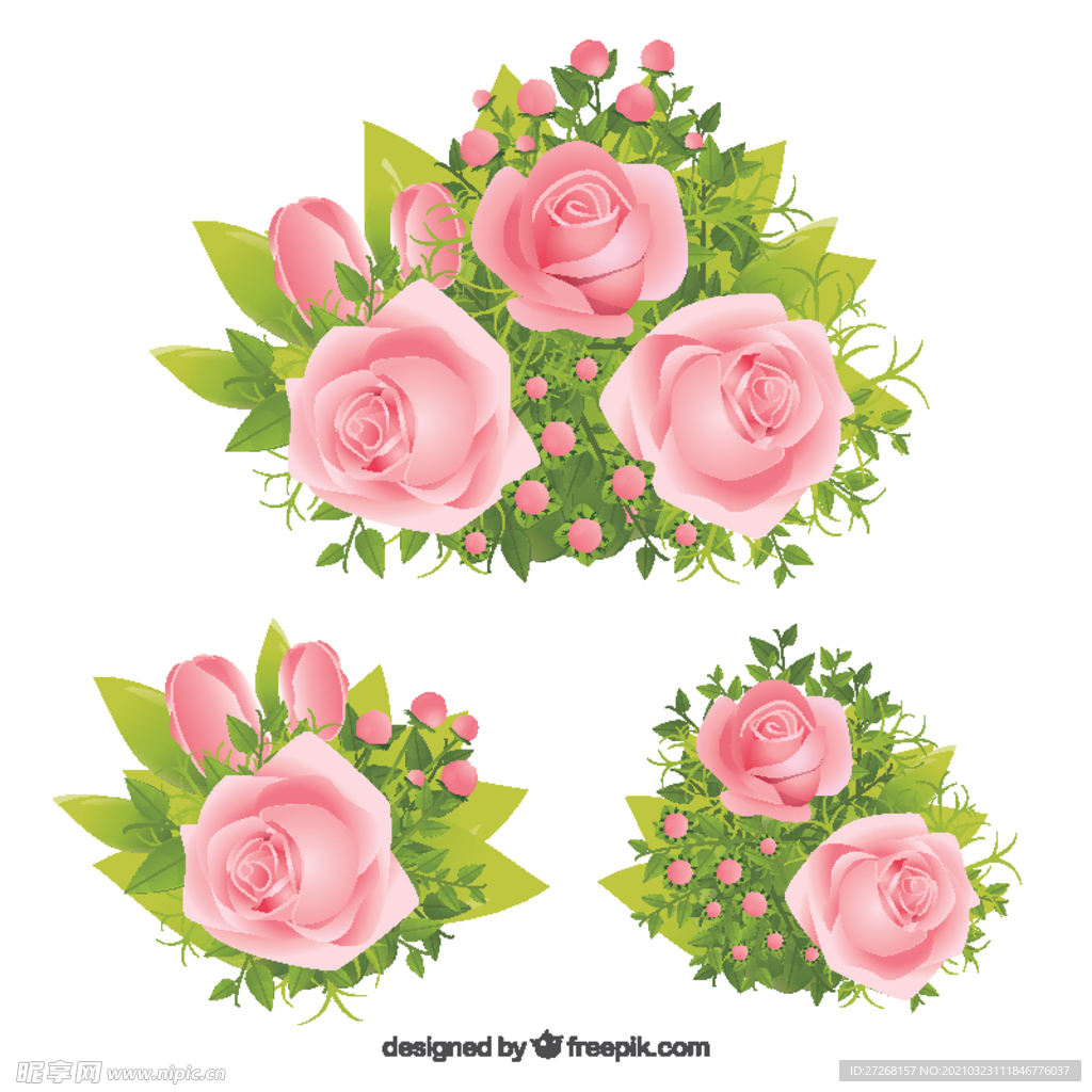 粉色玫瑰花