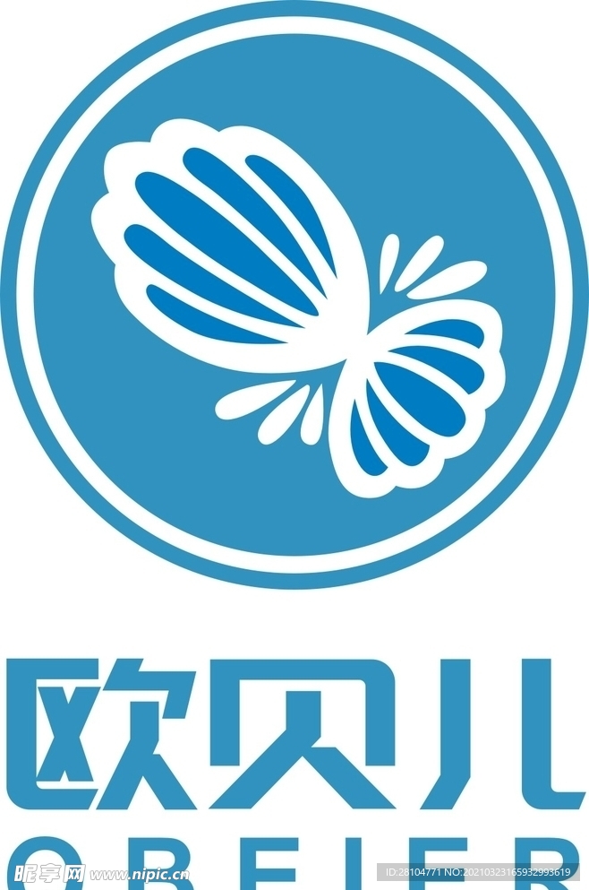 欧贝儿logo