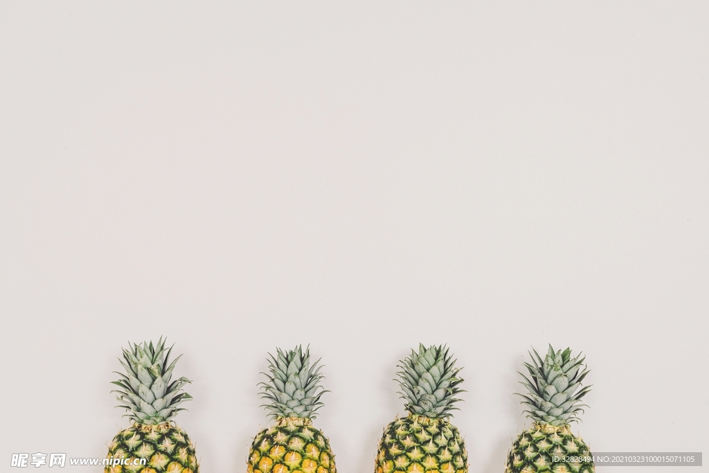 菠萝凤梨水果食物壁纸摄影素材