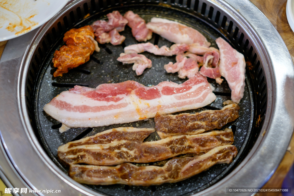 烧烤五花肉
