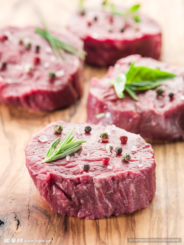 烧烤牛肉食材